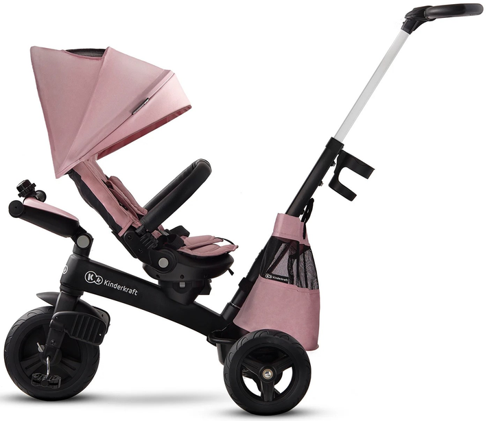 Велосипед триколісний Kinderkraft Easytwist Mauvelous Pink (KKRETWIPNK0000) - зображення 5