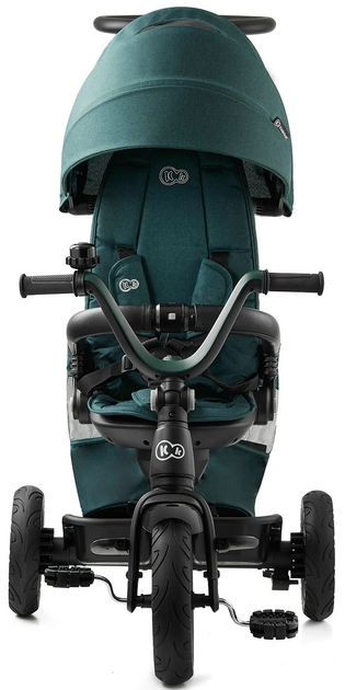 Rowerek trójkołowy Kinderkraft Easytwist Midnight Green (KKRETWIGRE0000) - obraz 3