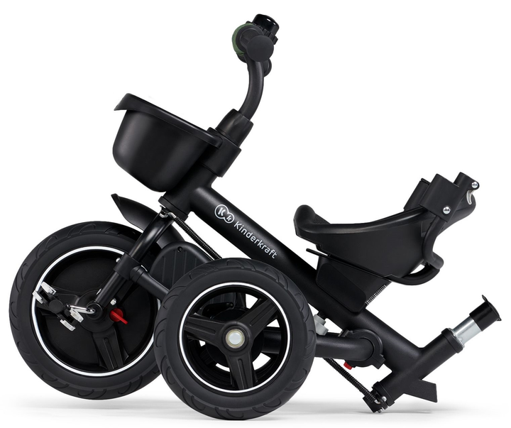 Rowerek trójkołowy Kinderkraft Spinstep Platinum Grey (RSPST00GRY0000) - obraz 8