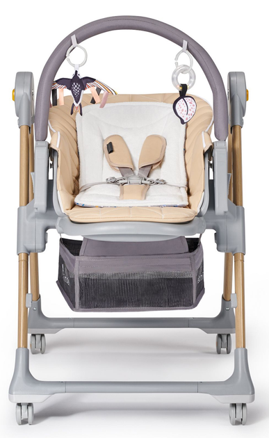 Стільчик для годування KinderKraft Lastree Beige Wood (KHLAST00BEGW000) - зображення 4