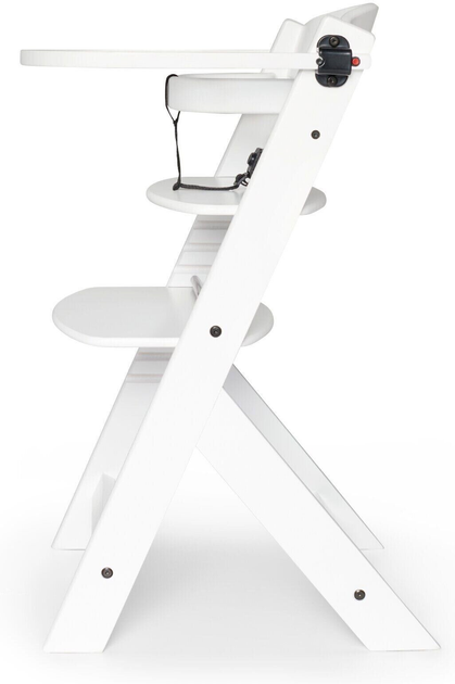 Krzesełko do karmienia Kinderkraft Enock White (KKKENOCWHTF000) (5902533915194)  - obraz 3