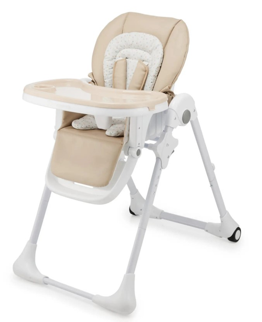 Krzesełko do karmienia Kinderkraft Tummie Beżowe (KHTUMM00BEG0000) (5902533925056) - obraz 2