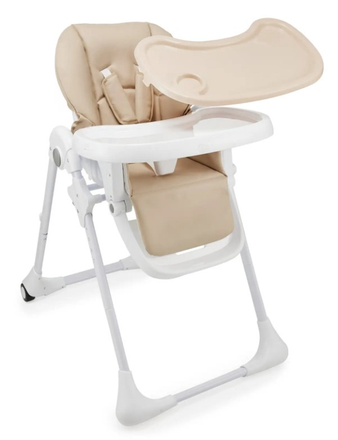 Krzesełko do karmienia Kinderkraft Tummie Beżowe (KHTUMM00BEG0000) (5902533925056) - obraz 4