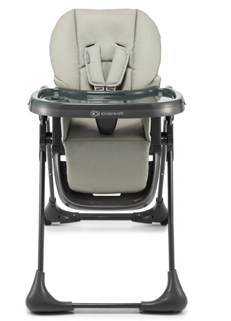 Стільчик для годування Kinderkraft Tummie Grey (KHTUMM00GRY0000) (5902533925049) - зображення 4