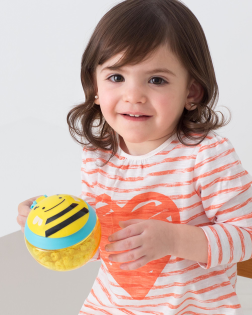 Kubek–pojemnik na przekąski Skip Hop Zoo Pszczółka (252554) (879674017177) - obraz 2