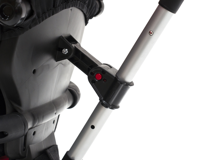 Rower dla dzieci Qplay RITO EVA S380-7Black trójkołowy składany Czarny (686268624464) - obraz 10