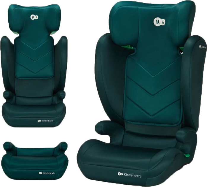 Автокрісло Kinderkraft i-Spark Green (KCISPA00GRE0000) (00-00305241) - зображення 3