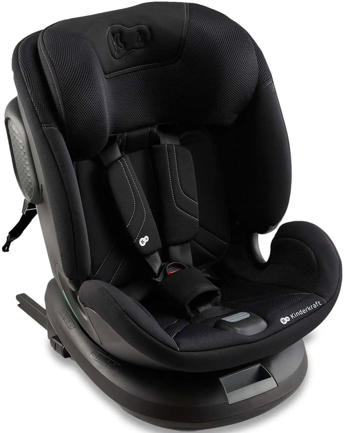 Fotelik samochodowy Kinderkraft Xpedition 3 i-Size Czarny (KCXPED03BLK0000) (00-00305300) - obraz 3