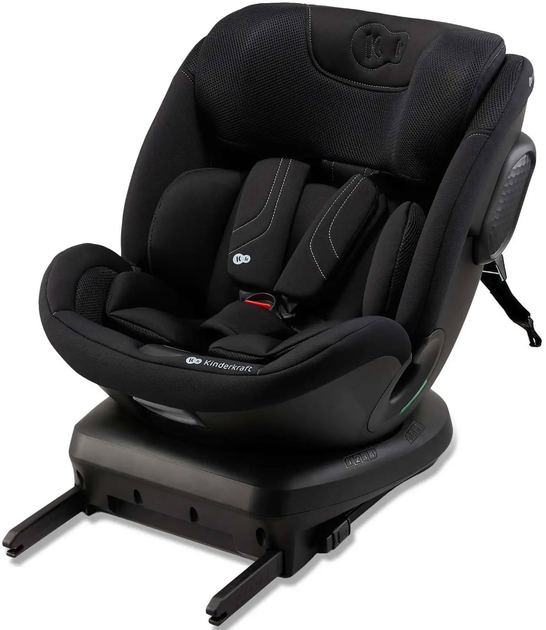 Fotelik samochodowy Kinderkraft Xpedition 3 i-Size Czarny (KCXPED03BLK0000) (00-00305300) - obraz 1