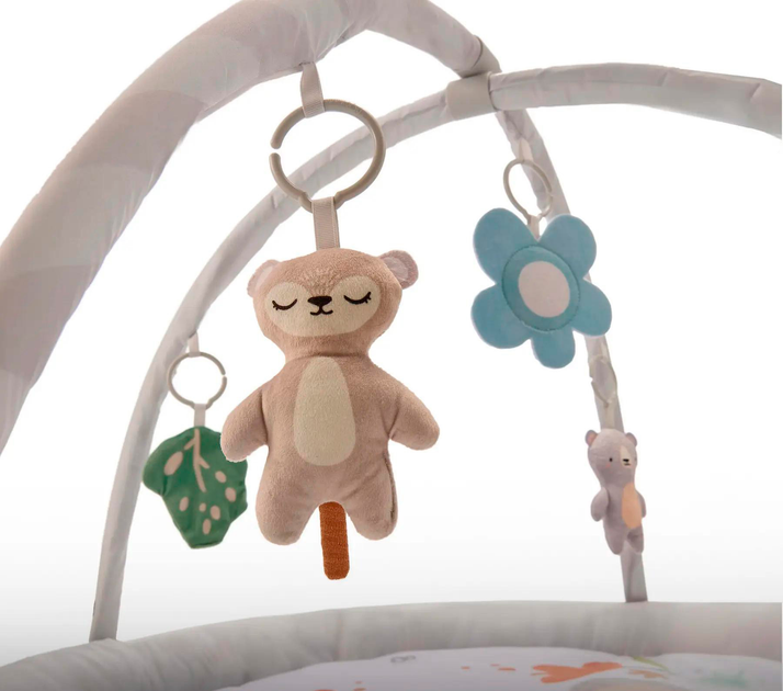 Mata edukacyjna Kinderkraft Cozyplay (KPCOZY00LGR0000) (5902533926930) - obraz 6