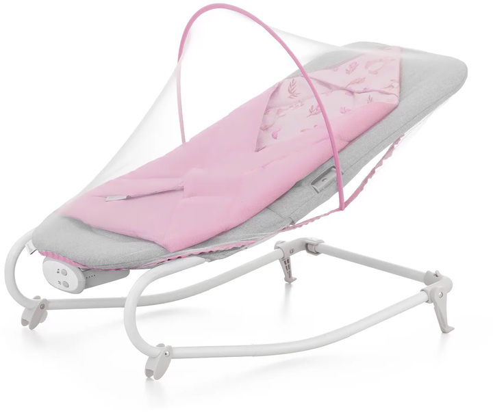Leżaczek-bujaczek Kinderkraft Felio 2 Peony Rose (KBFELI20PNK0000) (5902533921096) - obraz 2