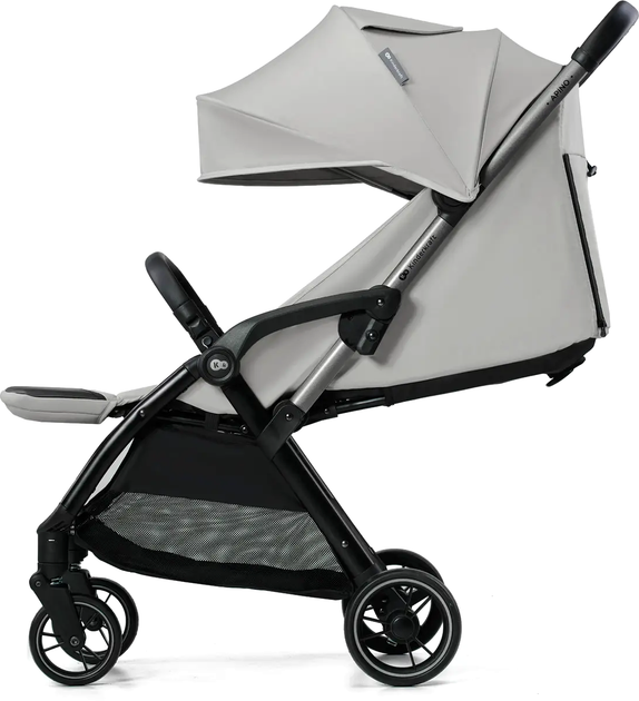 Wózek spacerowy Kinderkraft Apino Dove Grey (5902533924103) - obraz 3