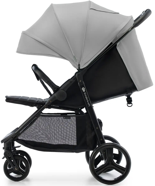 Wózek spacerowy Kinderkraft Rine Moonlight Grey (5902533921720) - obraz 4