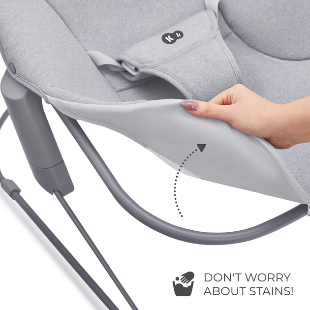 Крісло-гойдалка Kinderkraft Calmee Happy Shapes (KBCALM00HAP0000) (5902533925506) - зображення 5