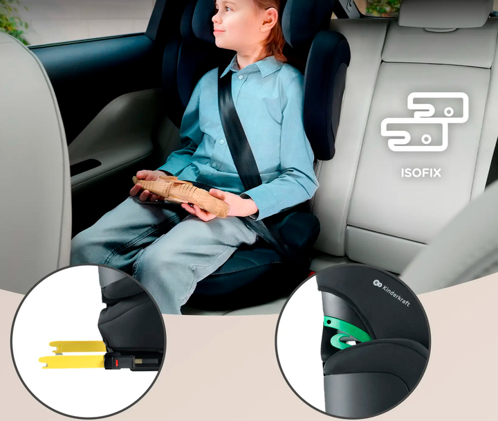 Автокрісло KinderKraft Xpand 2 i-Size Graphite Black (KCXPAN02BLK0000) - зображення 8