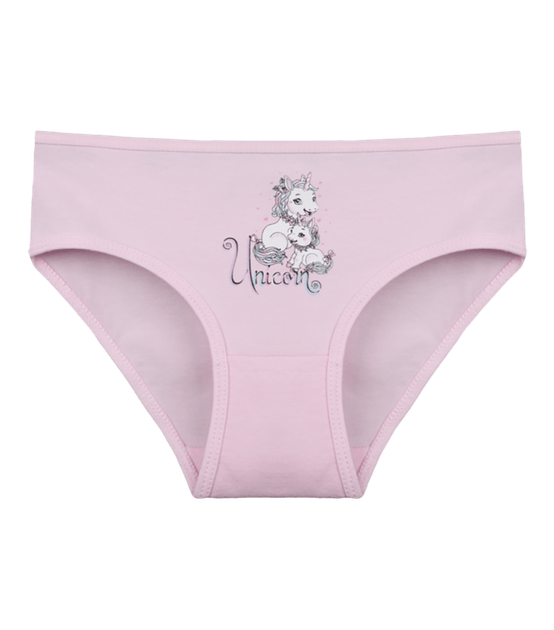 Трусы слипы для девочки с принтом Unicorn - Donella - 4111Y15 - 110-116 см - Розовый - Фото 1 Трусы слипы для девочки с принтом Unicorn - Donella - 4111Y15 - 110-116 см - Розовый - изображение 1