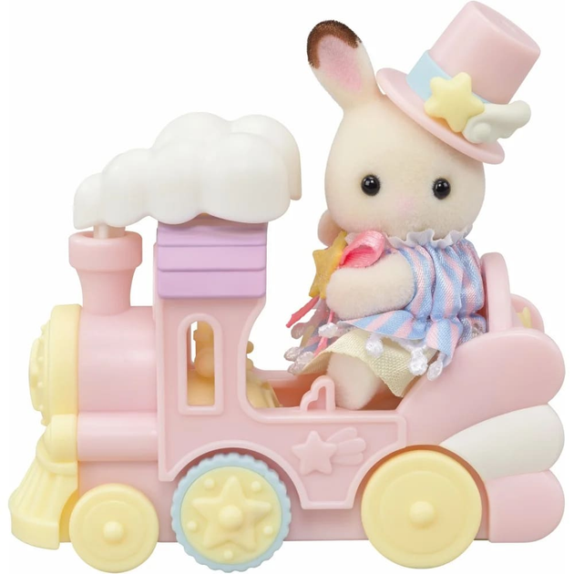 Zestaw Sylvanian Families Zabawne pojazdy w parku rozrywki SLV5819 (5054131058190) - obraz 5