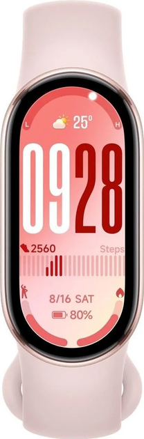 Smartwatch Xiaomi Smart Band 10 Mystic Rose (BHR9999GL) - obraz 3