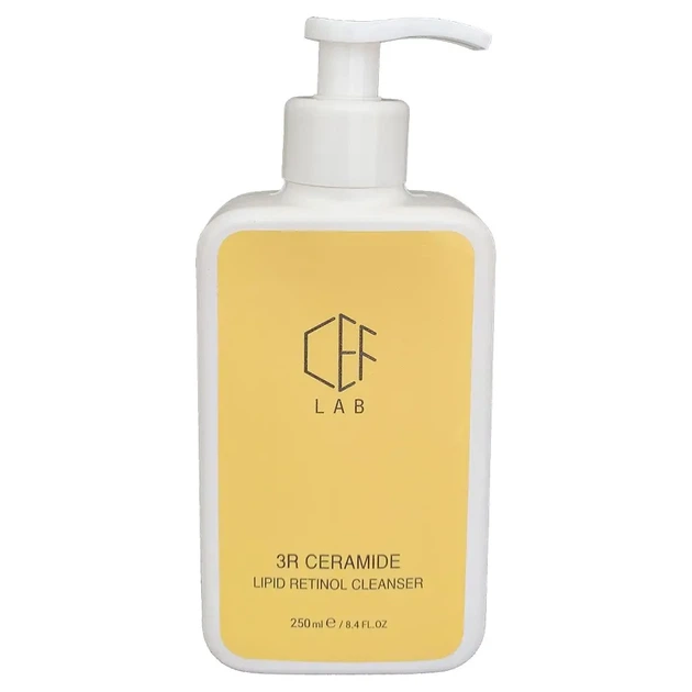 Липидный гель для очищения кожи CEF Lab 3R Ceramide Lipid Retinol Cleanser 250 мл - изображение 2