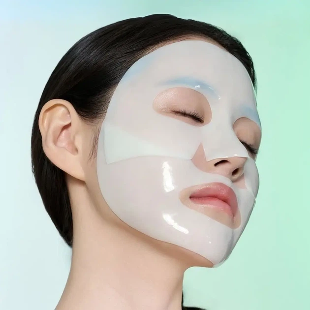 Ночная гидрогелевая маска с морскими водорослями Biodance Refreshing Sea Kelp Real Deep Mask, 1 шт - изображение 3