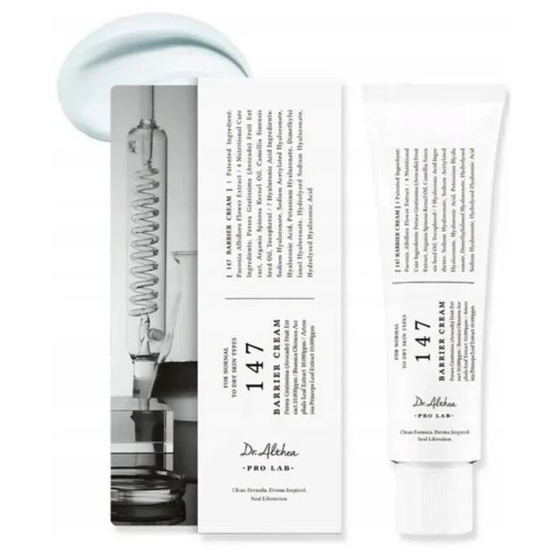 Заспокійливий крем для обличчя Dr. Althea Pro Lab 147 Barrier Cream, 50ml - Фото 1 Заспокійливий крем для обличчя Dr. Althea Pro Lab 147 Barrier Cream, 50ml - зображення 1