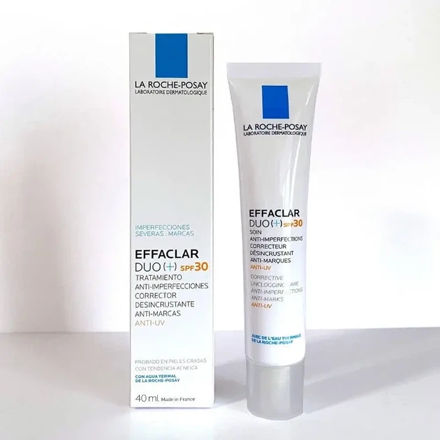 Коригувальний засіб La Roche-Posay Effaclar Duo (+) SPF30 проти недоліків і слідів постакне 40 ml - Фото 1 Коригувальний засіб La Roche-Posay Effaclar Duo (+) SPF30 проти недоліків і слідів постакне 40 ml - зображення 1