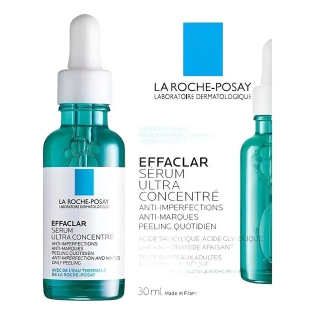 Ультраконцентрированная сыворотка для лица La Roche-Posay Effaclar Serum с эффектом пилинга, 30 мл - Фото 1 Ультраконцентрированная сыворотка для лица La Roche-Posay Effaclar Serum с эффектом пилинга, 30 мл - изображение 1