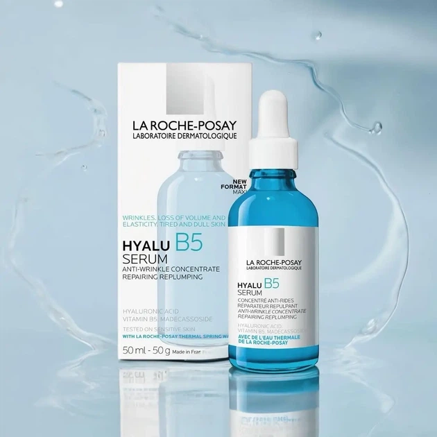 Антивозрастная сыворотка для восстановления упругости La Roche-Posay Hyalu B5 Serum 30 ml - Фото 1 Антивозрастная сыворотка для восстановления упругости La Roche-Posay Hyalu B5 Serum 30 ml - изображение 1