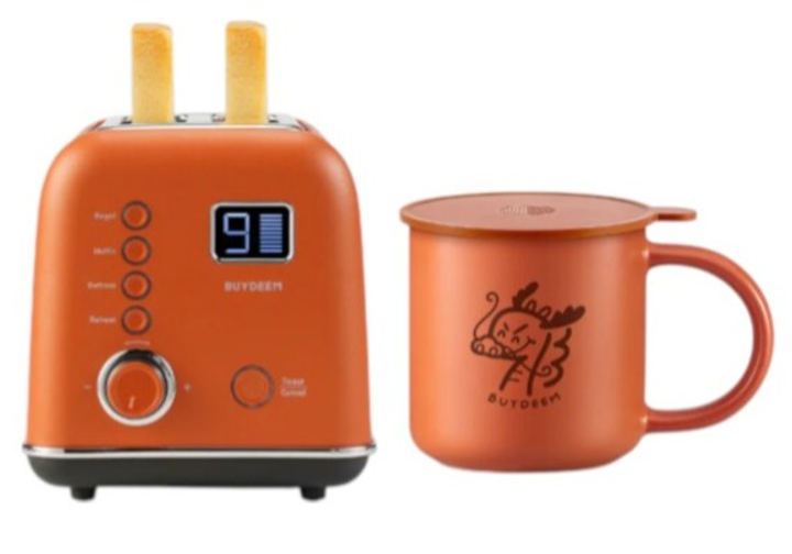 Toster BUYDEEM DT730E Koi Red - obraz 5
