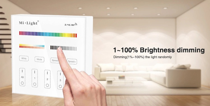 Panel ścienny Mi-Light RGB+CCT 2.4G ML-B4 (6970602181282) - obraz 6