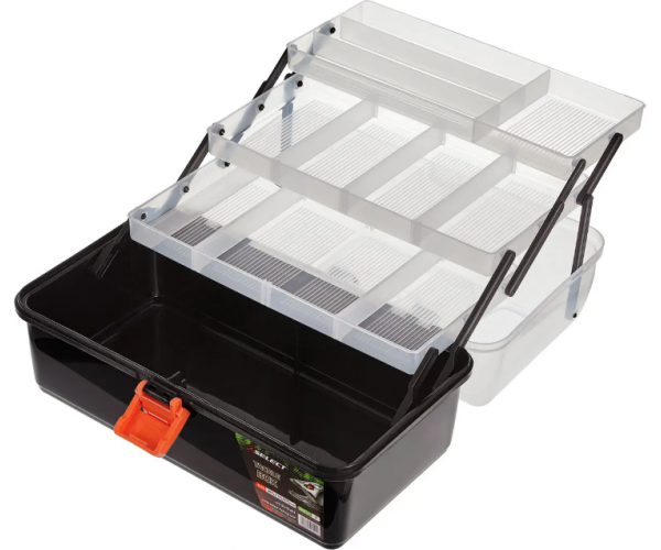 Ящик Select Tackle Box SLHS-305 36.8х21.4х20см Черный - Фото 2 Ящик Select Tackle Box SLHS-305 36.8х21.4х20см Черный - изображение 2