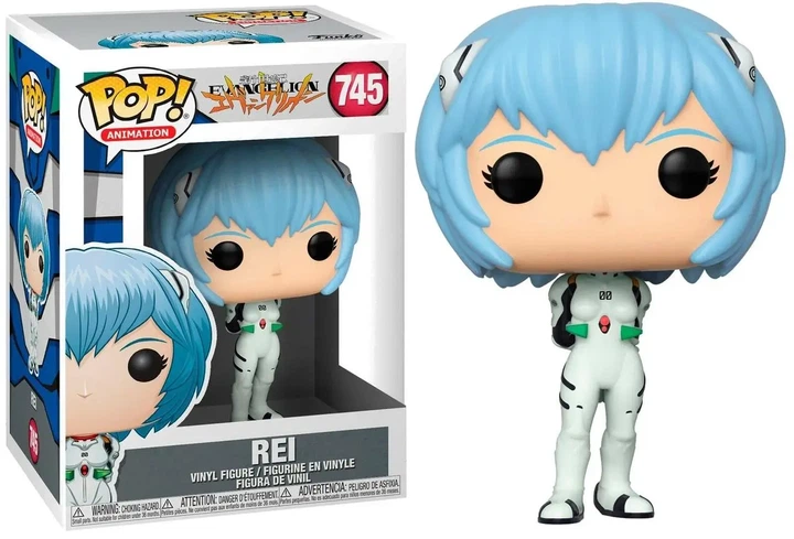 Фигурка Funko Pop Фанко Поп Евангелион Рей Аянами Evangelion Rei Ayanami 10 см Anime 745 - Фото 1 Фигурка Funko Pop Фанко Поп Евангелион Рей Аянами Evangelion Rei Ayanami 10 см Anime 745 - изображение 1
