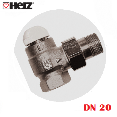 Термоклапан HERZ-TS-E DN20, кутовий 3/4" - зображення 2