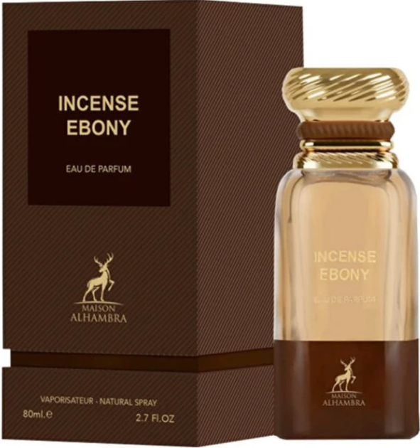 Woda perfumowana unisex Maison Alhambra Incense Ebony 80 ml (6290360599199) - obraz 1