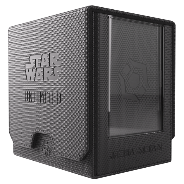 Коробка для карток Gamegenic: Star Wars Unlimited Card Game - Twin Suns Deck Pod - Black GGS20220ML (4251715417539) - зображення 1
