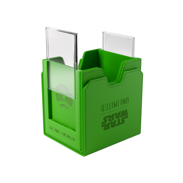 Pudełko na karty Gamegenic: Star Wars Unlimited Card Game - Twin Suns Deck Pod - Green GGS20223ML (4251715417560) - obraz 9