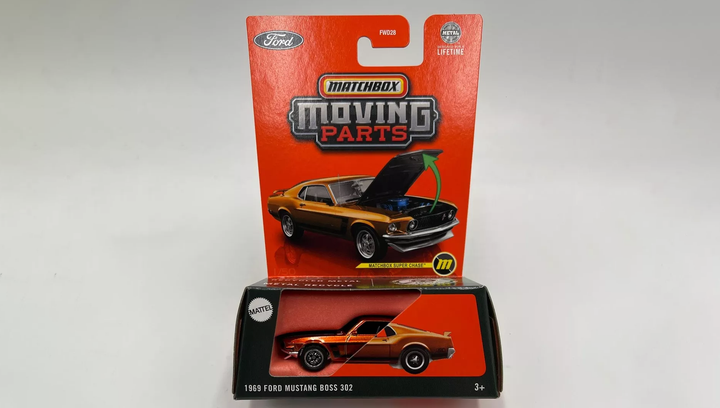Тематична Машинка Matchbox 1969 Ford Mustang Boss 302 Chase Moving