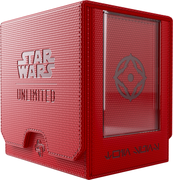 Коробка для карток Gamegenic: Star Wars Unlimited Card Game - Twin Suns Deck Pod - Red GGS20222ML (4251715417553) - зображення 1