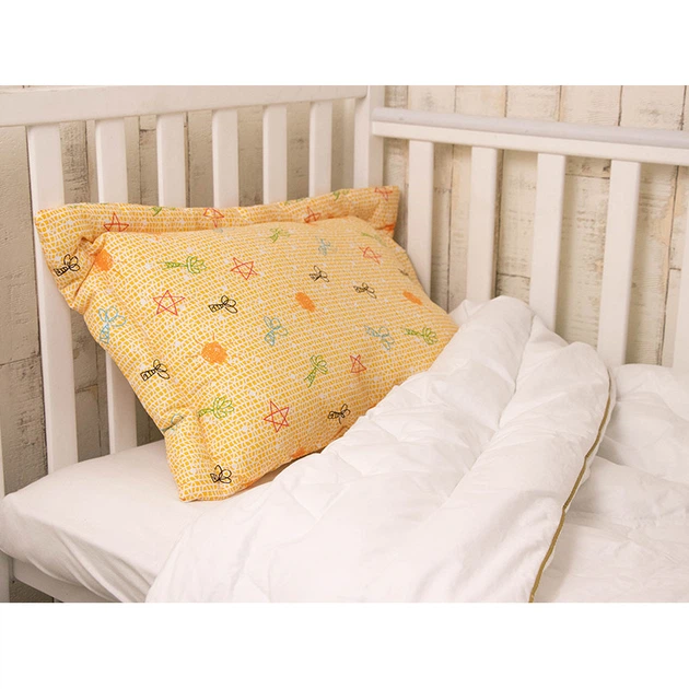 Подушка детская Руно 40x60 - Baby сатин оранжевая (22859) - изображение 6