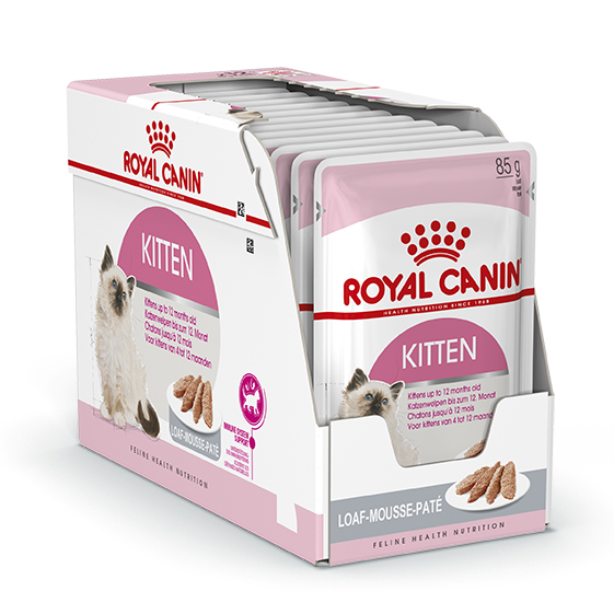 Вологий корм для кошенят ROYAL CANIN Роял канін KITTEN LOAF 0.085 кг 12шт. - Фото 3 Вологий корм для кошенят ROYAL CANIN Роял канін KITTEN LOAF 0.085 кг 12шт. - изображение 3