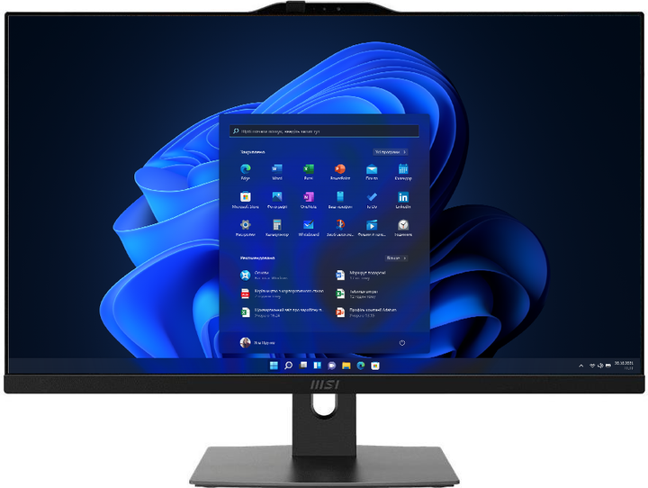 Моноблок MSI All in One Modern AM272P (1M-845EU) Black - зображення 1