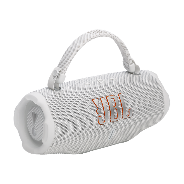 Акустическая система портативная JBL серии Charge 6 White (JBLCHARGE6WHT), двухполосная, 45 Вт, Bluetooth: 5.4, 24 часов автон. работы, 56 Гц - 20 кГц, IP68, белый - Фото 2 Акустическая система портативная JBL серии Charge 6 White (JBLCHARGE6WHT), двухполосная, 45 Вт, Bluetooth: 5.4, 24 часов автон. работы, 56 Гц - 20 кГц, IP68, белый - изображение 2