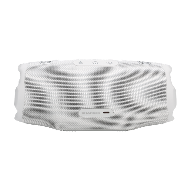 Акустическая система портативная JBL серии Charge 6 White (JBLCHARGE6WHT), двухполосная, 45 Вт, Bluetooth: 5.4, 24 часов автон. работы, 56 Гц - 20 кГц, IP68, белый - Фото 5 Акустическая система портативная JBL серии Charge 6 White (JBLCHARGE6WHT), двухполосная, 45 Вт, Bluetooth: 5.4, 24 часов автон. работы, 56 Гц - 20 кГц, IP68, белый - изображение 5