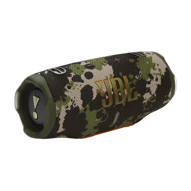 Акустическая система портативная JBL серии Charge 6 Squad (JBLCHARGE6SQUAD), двухполосная, 45 Вт, Bluetooth: 5.4, 24 часов автон. работы, 56 Гц - 20 кГц, IP68, камуфляж - изображение 7