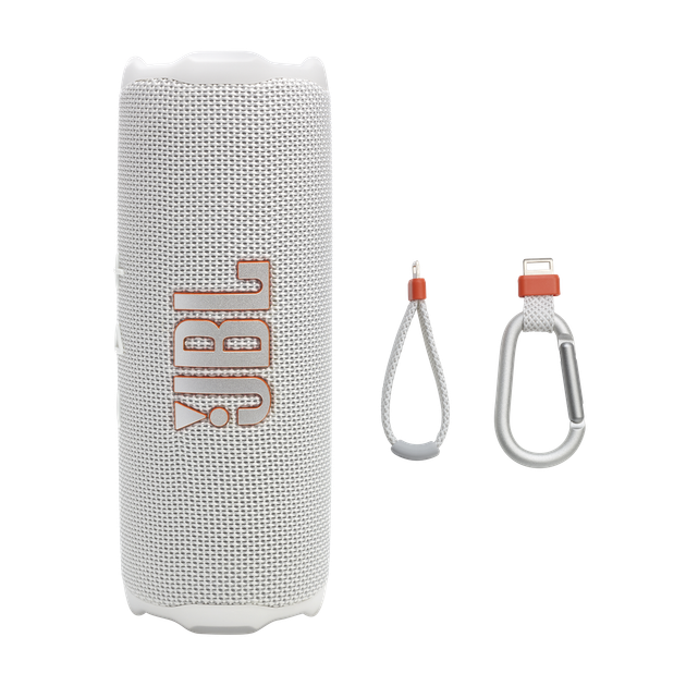 Акустическая система портативная JBL серии Flip 7 White (JBLFLIP7WHT), двухполосная, 35 Вт (25+10), 60 Гц – 20 кГц, Bluetooth 5.4, 14 часов автономн. работы, USB-Type C,IP67, белый - Фото 9 Акустическая система портативная JBL серии Flip 7 White (JBLFLIP7WHT), двухполосная, 35 Вт (25+10), 60 Гц – 20 кГц, Bluetooth 5.4, 14 часов автономн. работы, USB-Type C,IP67, белый - изображение 9
