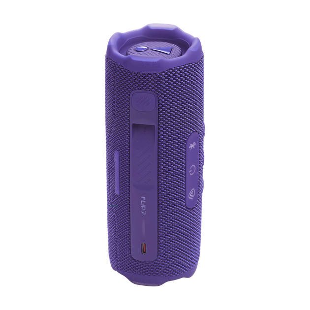 Акустическая система портативная JBL серии Flip 7 Flip 7 Purple (JBLFLIP7PUR), двухполосная, 35 Вт (25+10), 60 Гц – 20 кГц, Bluetooth 5.4, 14 часов автономн. работы, USB-Type C,IP67, фиолетовый - Фото 4 Акустическая система портативная JBL серии Flip 7 Flip 7 Purple (JBLFLIP7PUR), двухполосная, 35 Вт (25+10), 60 Гц – 20 кГц, Bluetooth 5.4, 14 часов автономн. работы, USB-Type C,IP67, фиолетовый - изображение 4
