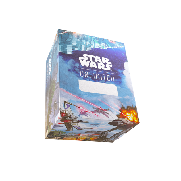 Pudełko na karty Gamegenic: Star Wars Unlimited Card Game - Twin Suns Soft Crate - Battle of Scarif GGS25143ML (4251715417508) - obraz 15