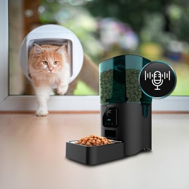 Automatyczny dozownik karmy dla zwierząt Cecotec Pumba 6000 Purrfect Meal Smart Vision (9566) - obraz 3