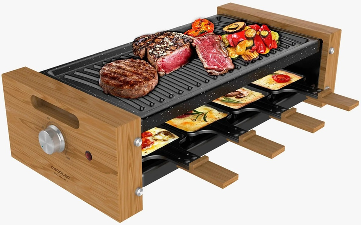 Grill raclette Cecotec Raclette Cheese&Grill 8200 (3090) - obraz 2