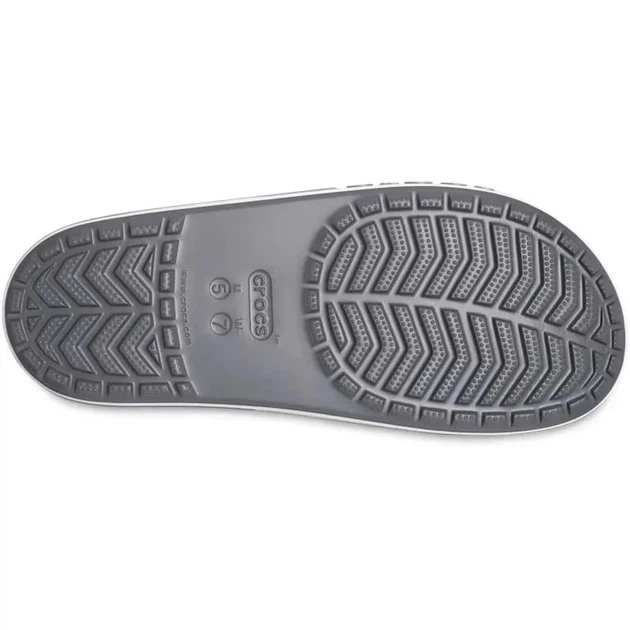 Шльопанці Crocs Bayaband Slide Slate Grey M7W9-39/40-25 см 2053924 - зображення 5
